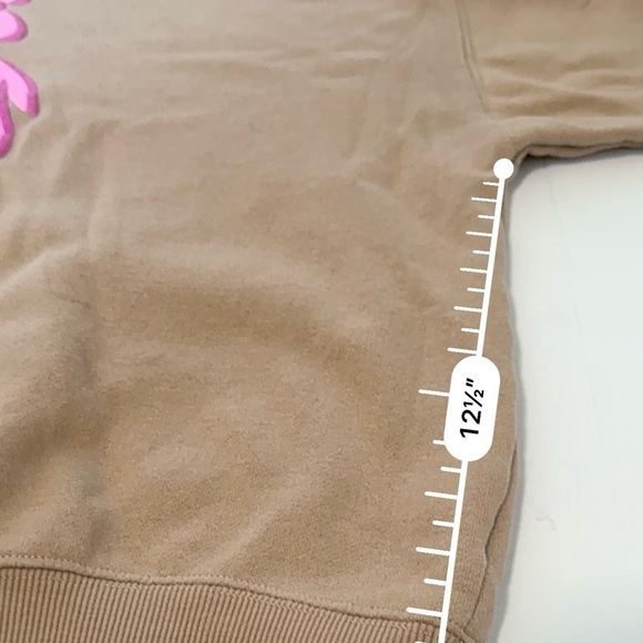 Cotton on tan sweatshirt woman’s large - Picture 7 of 8